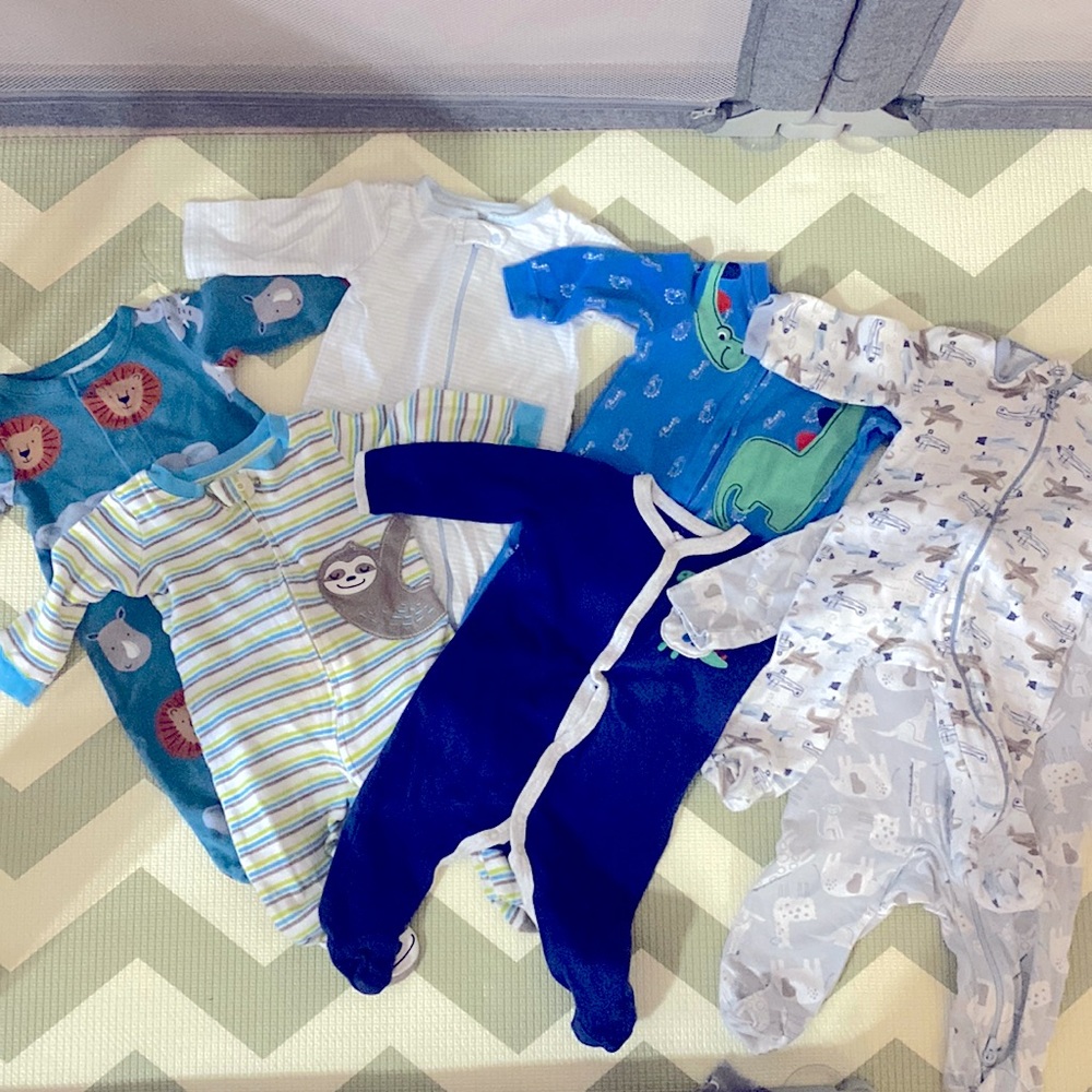 Baby Boy Footie Pajamas